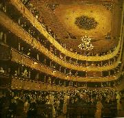 Gustav Klimt salongen, gamla burgtheater Sweden oil painting artist